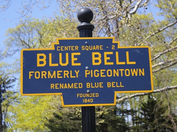 Blue Bell Sign